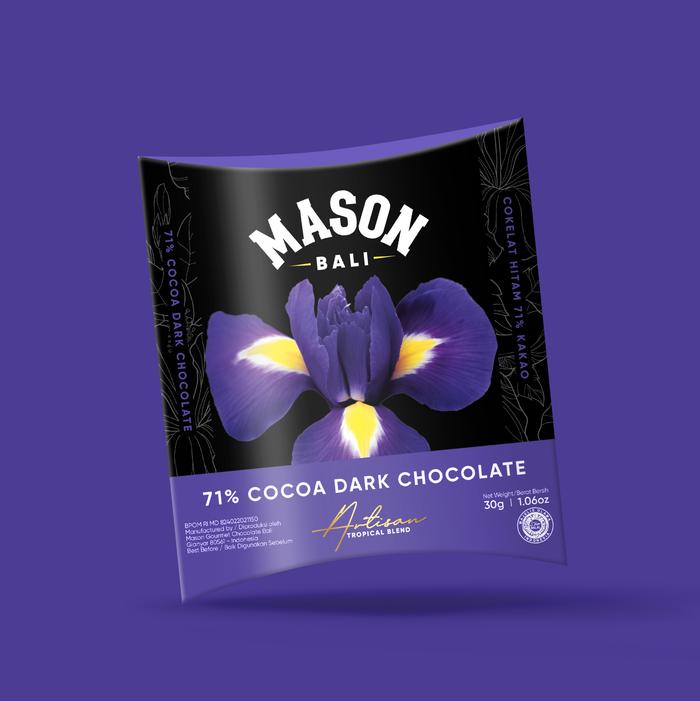 71% Cocoa Dark Chocolate Bar (30g)