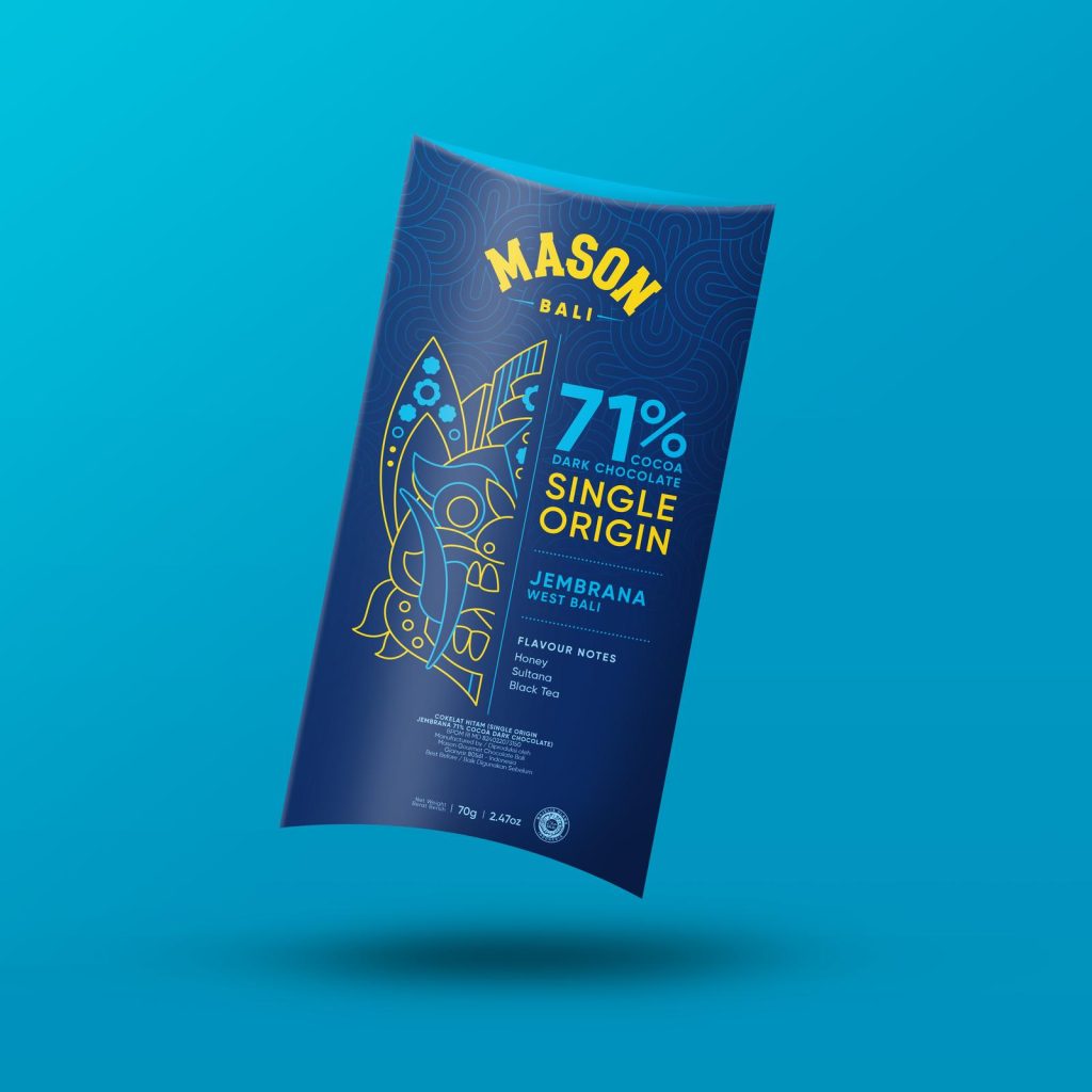 Bali, Jembrana 71% Dark Chocolate