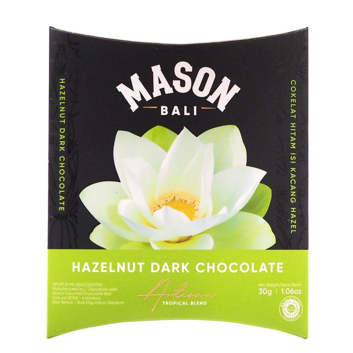 Hazelnut Dark Chocolate Bar (30g) 2