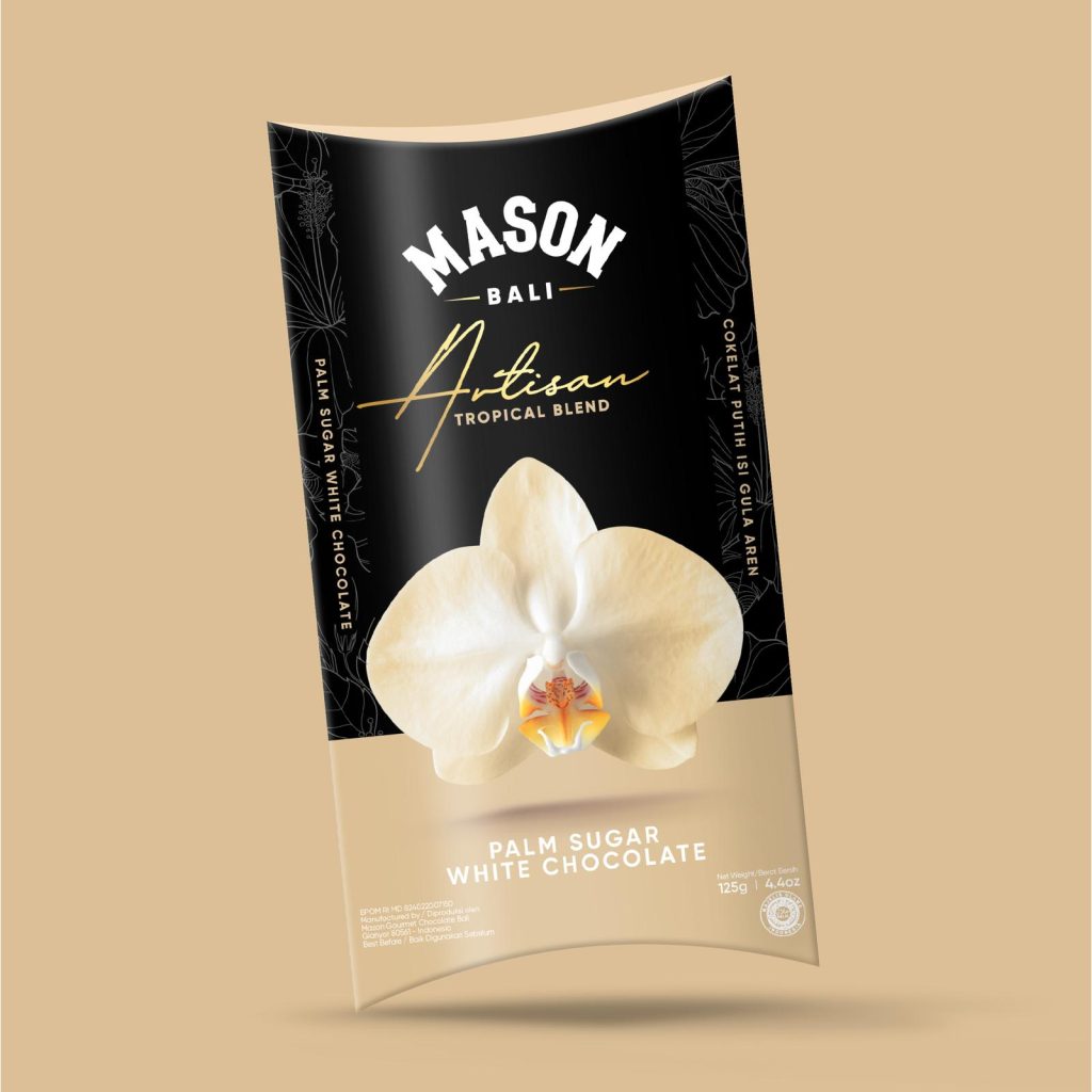 35% Palm Sugar White Chocolate Bar (125g)