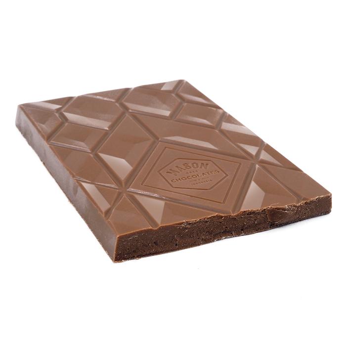 55% Cocoa Dark Milk Chocolate Bar (125g) 4